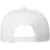 Бейсболка Snapback с прямым козырьком, белая