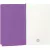 Ежедневник Flat Mini, недатированный, фиолетовый