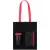 Набор Velours Bag, черный с красным