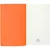 Ежедневник Flat Mini, недатированный, оранжевый