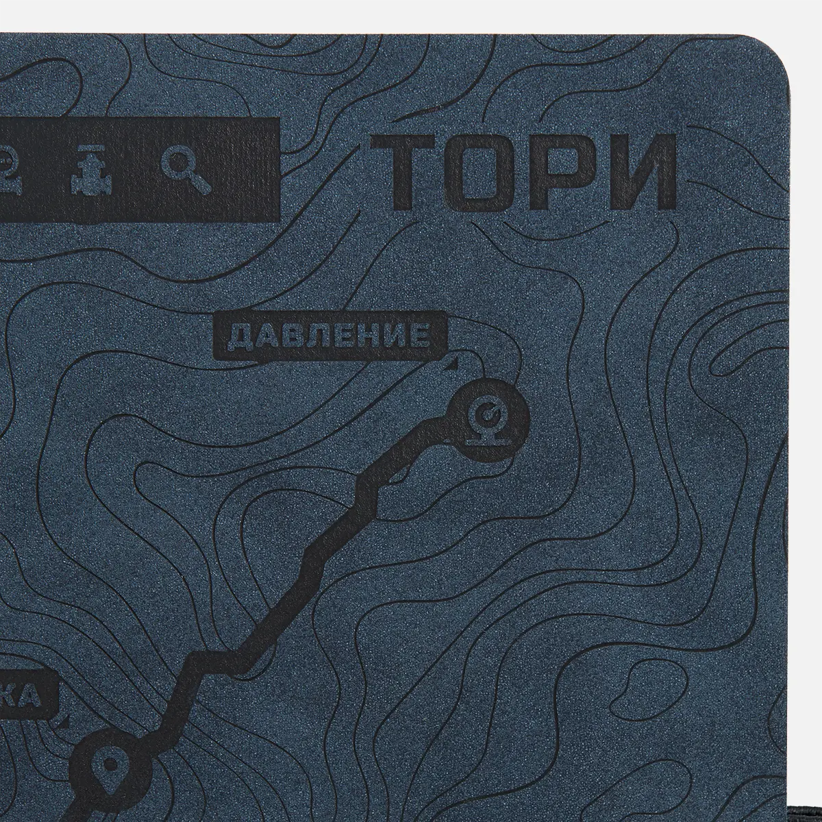 Пример блинтового тиснения