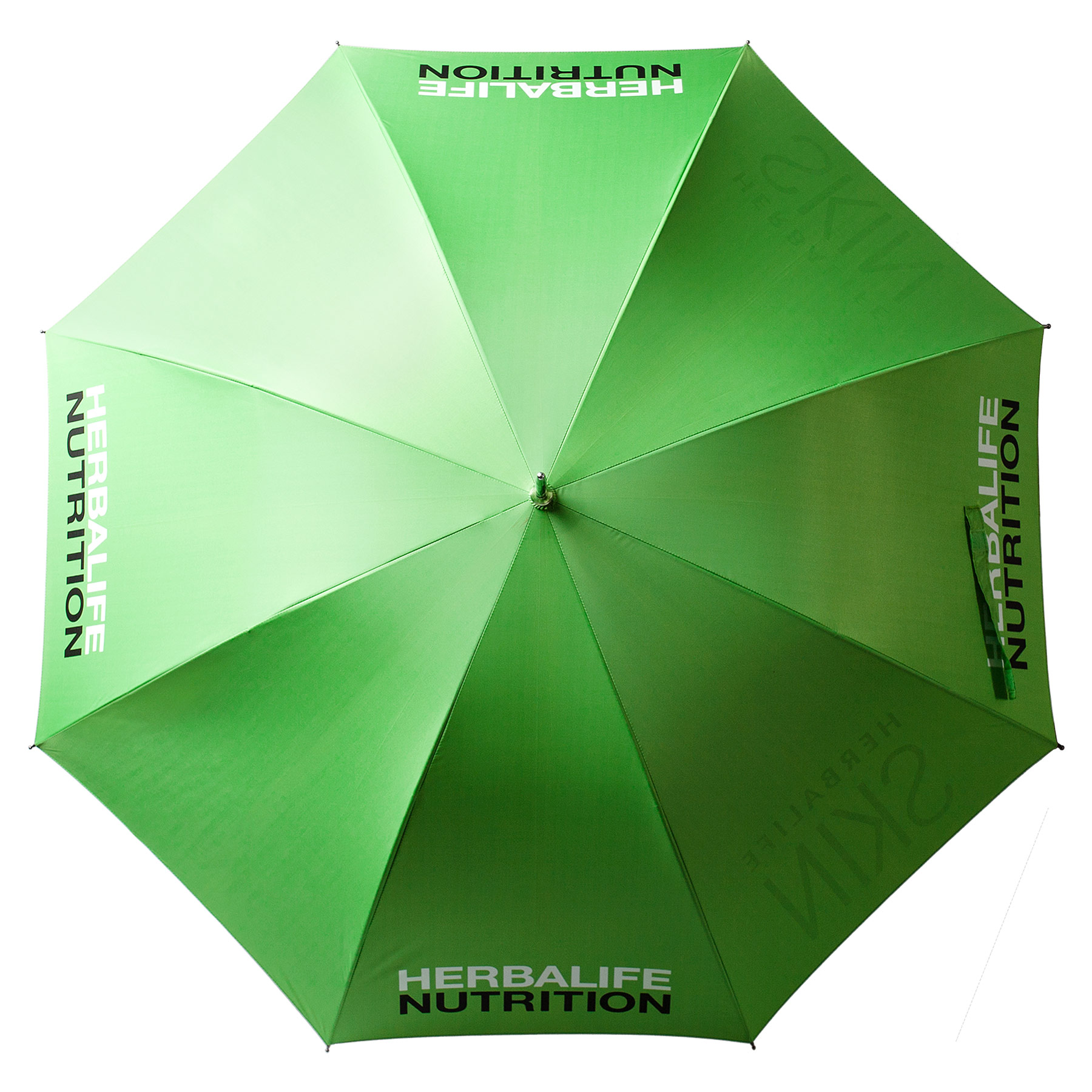 Пример складного зонта с печатью на внутренней и внешней стороне