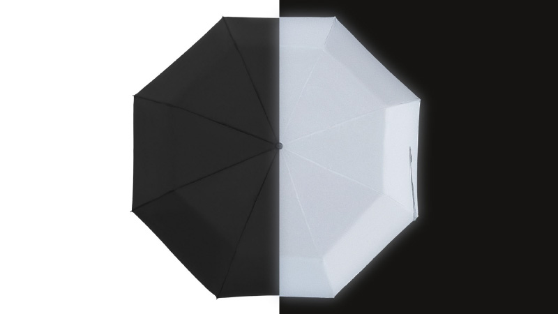 Зонт со светоотражающим куполом
