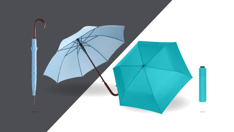 Тип зонта: трость или складной